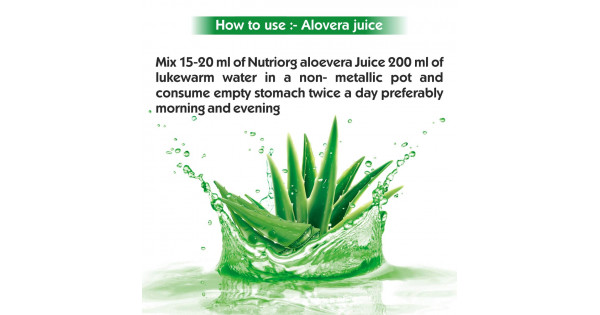 Nutriorg Aloevera Juice 500 Ml Buy Nutriorg Aloevera Juice 500 Ml Online At Best Price In 8880